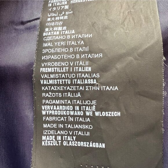 Prada Size 6 Navy Blue Virgin Wool Mini Pencil Skirt With Silk-Cupro Lining - Picture 6 of 15